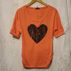 Eye candy sequened tee